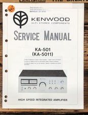 Kenwood KA-501 KA-5011