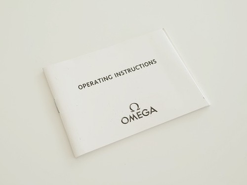 Omega vintage manuale - omega,