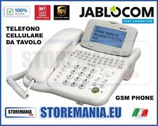 TELEFONO GSM JABLOCOM GDP-02 TELEFONO DA TAVOLO CON SIM CARD DESKTOP PHONE