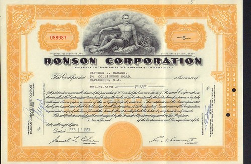 Ronson corporation somerset - corporation,