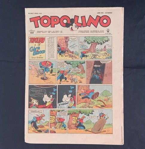Topolino giornale 737 del - giornale,