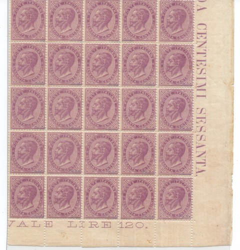 1866 regno italia 25x 60 - d'italia,
