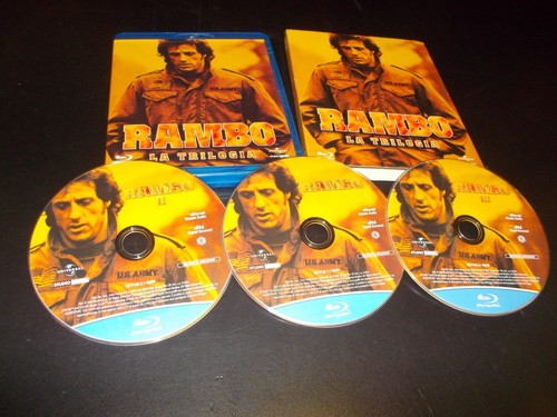 Rambo trilogia 3 blu ray - la,
