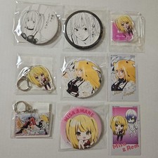 Death Note Misa Amane supporto acrilico portachiavi distintivo set 9 oggetti