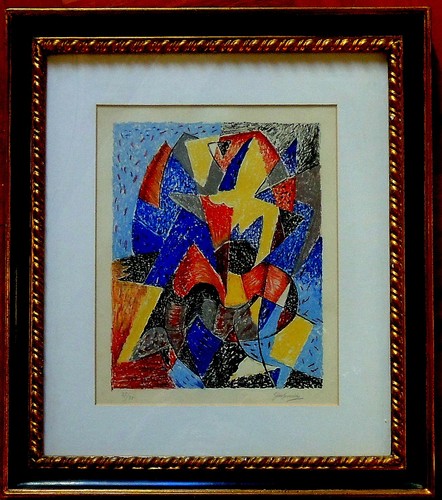 Gino severini litografia del - gino,