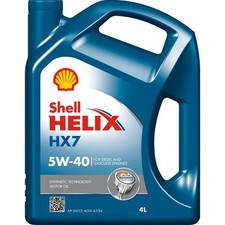 Olio motore SHELL Helix HX7 5W40 4L