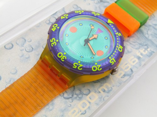 Swatch scuba medusa dark - medusa,