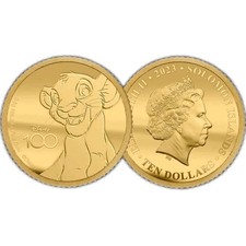 Oro Leone Re Isole Salomone 10