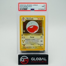 Electrode 2000 Spanish Jungle 1st Edition Holo #2 Vintage POP 4 PSA 9