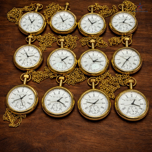 Lot watch elgin vintage - 12,