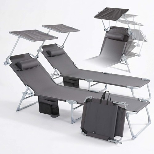 Arebos set lettini - set, 2