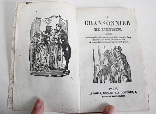 Tres rare chansonnier de - rare, eo