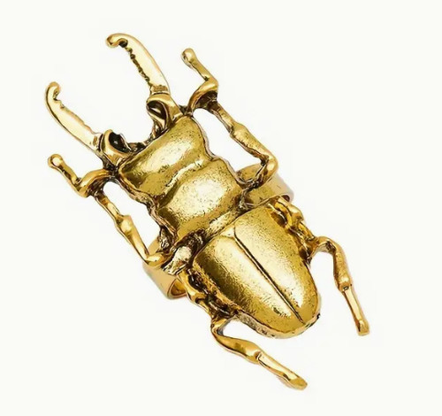 Anello scarabeo miniblings - scarabeo,