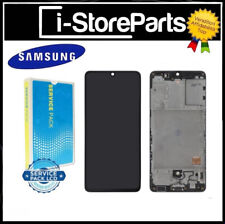 DISPLAY LCD FRAME ORIGINALE SERVICE PACK PER SAMSUNG A41 SM-A415F TOUCH SCHERMO