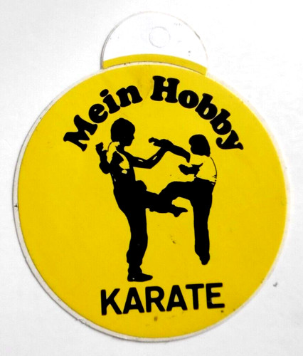 Adesivo pubblicitario karate - adesivo,