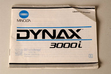 Minolta Dynax 3000i - Manuale