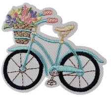 Bike With Flowers In Basket -