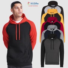 AWDis Baseball Hoodie Raglan