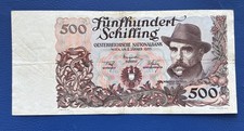 Banconota dall austria - dall'austria, 500