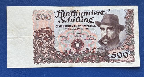 Banconota dall austria 500 - banconota,