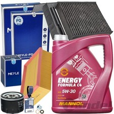 KIT FILTRI MEYLE + OLIO MANNOL 5W30 per 1.5 dci RENAULT MODUS CLIO 3+MICRA 3+ NOTE