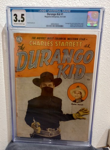 Durango kid cgc 5 - #1, 1949