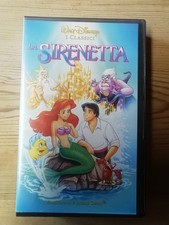 VHS, Walt Disney I classici, la sirenetta, 1991