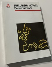 mitsubishi libretto libro manuale dealer network "rete concessionari" book livre