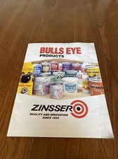Vintage Zinsser Bulls Eye