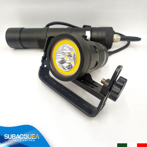 Torcia subacquea con canister - torcia,