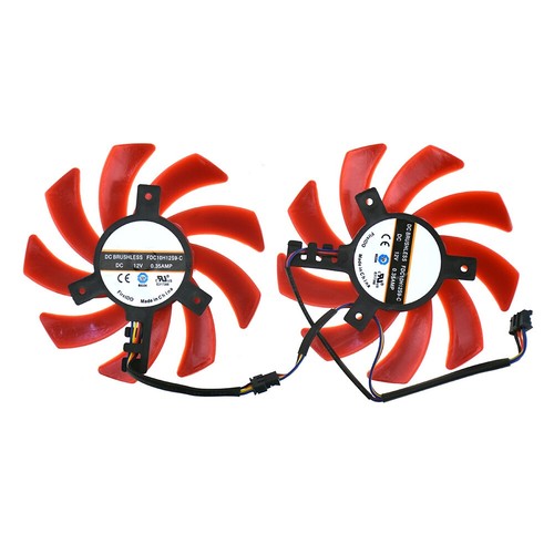 2pcs set ventola 85mm - ventola, xfx