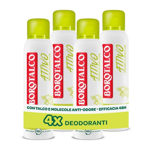Deodorante spray attivo giallo - spray,