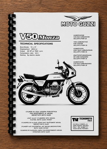 Moto guzzi v50 - guzzi, ricambi