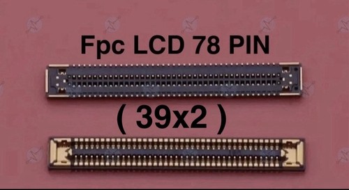 Connettore fpc lcd - lcd, scheda