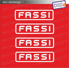 Kit adesivi scritte per gru Fassi 4 pezzi da 64 cm di lunghezza