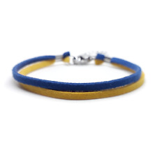Bracciale Hellas Verona Frosinone Parma Modena calcio Giallo e Blu da Uomo Donna