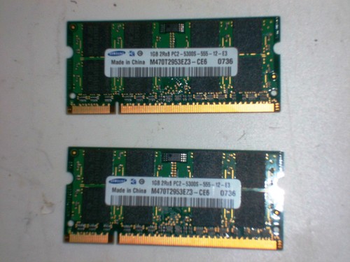 Memoria ram 1gb - ram, 2x