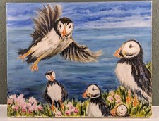 Dipinto olio su tela vintage