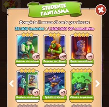 Carte coin master - NUOVE SET