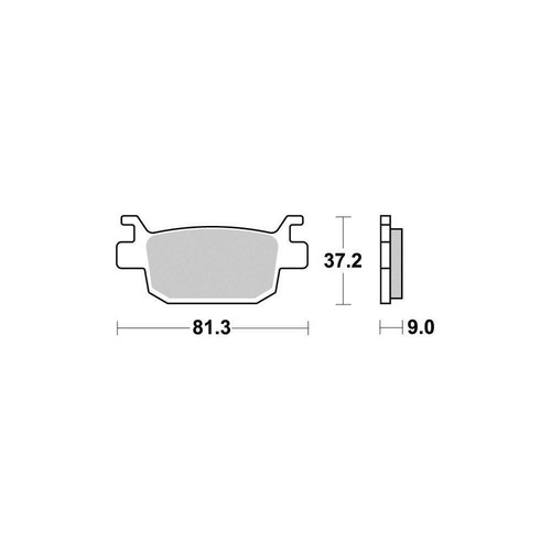 Pastiglie freno semi metall - freno, semi-metall