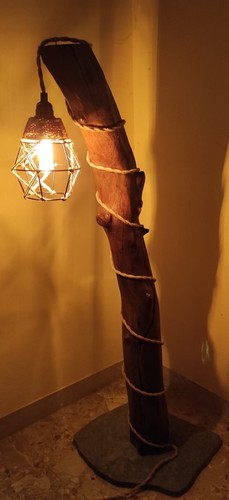 Lampada terra artigianale - terra,