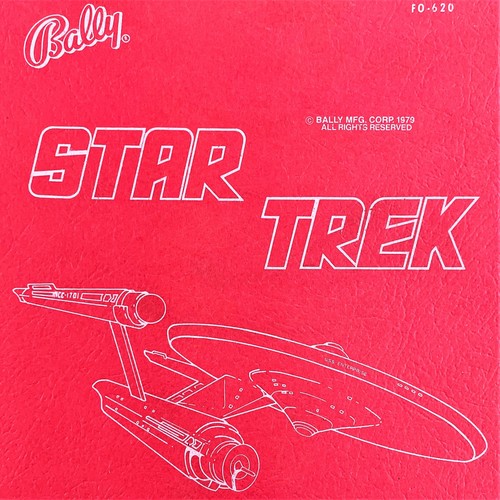 Bally star trek - star, flipper
