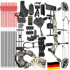 Arco composto 30-70lbs regolabile per adulti arco sportivo tiro con l'arco arco da caccia