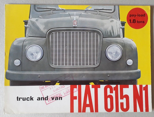Fiat 615 depliant camion - 615, n1