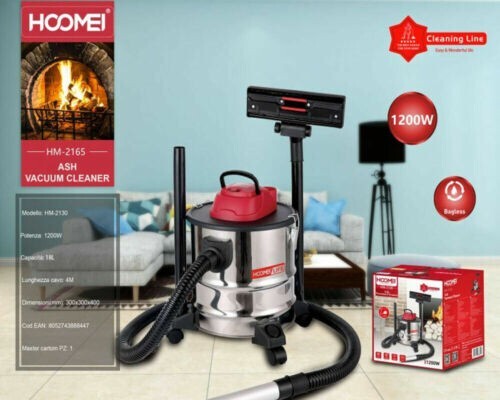Bidone aspiracenere elettrico - bidone,