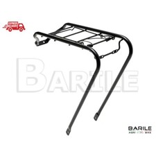 Portapacchi Posteriore Nero Bici Bacchetta - R - Olanda - City Bike 24 " - 26 "