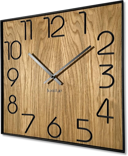 Orologio parete legno di - in,