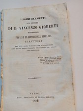 Vincenzo Gioberti: The First