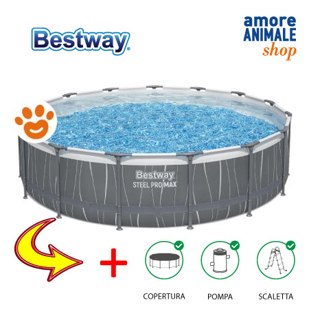 Bestway piscina steel pro max - piscina,