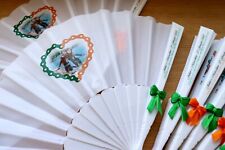 100 Pezzi Ventagli Bianchi